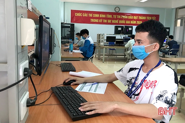 Sinh viên trường nghề Hà Tĩnh giành HCĐ Kỳ thi Kỹ năng nghề quốc gia